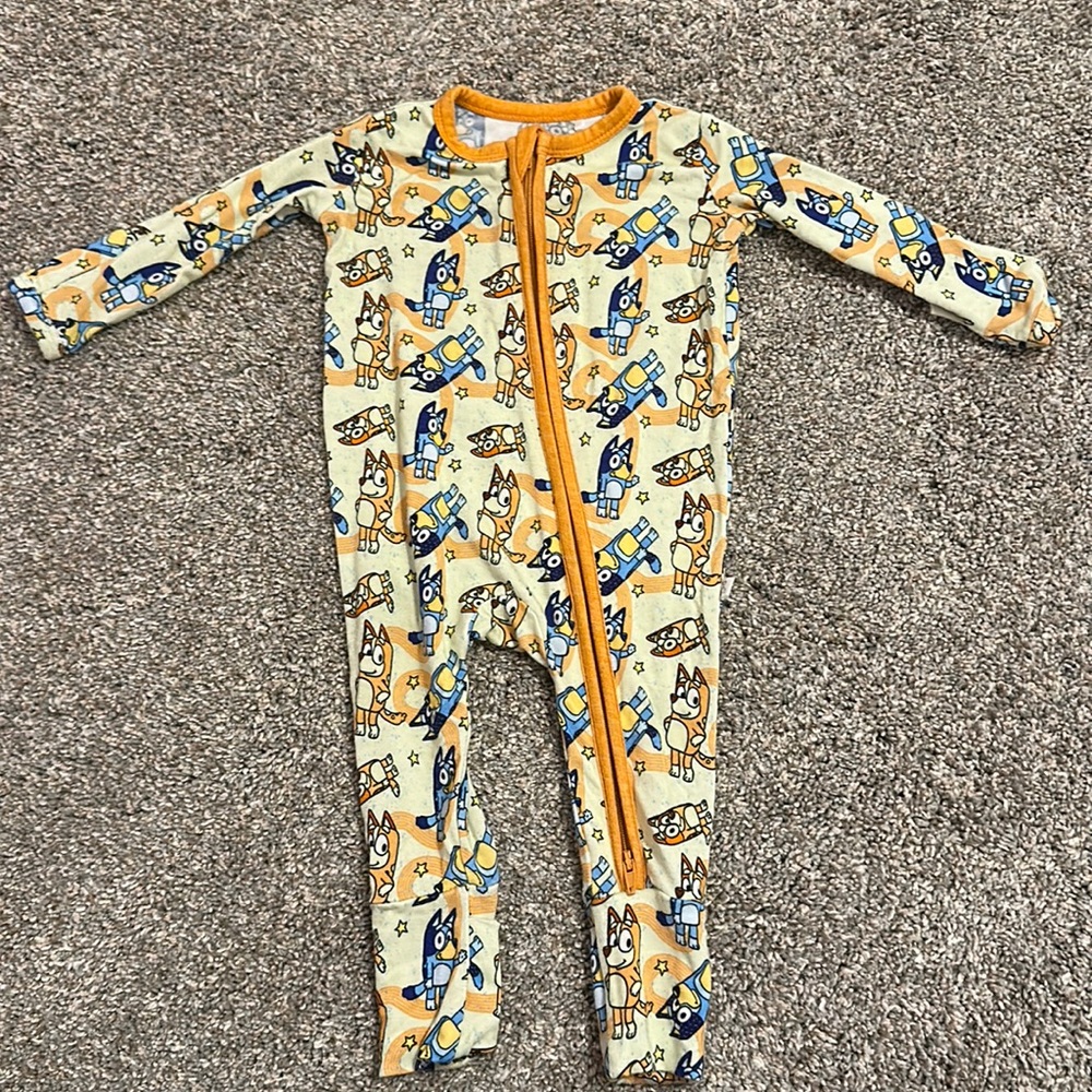 Little Snuggles Bluey Zippy